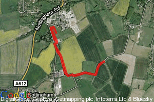 Last Minute Triathlon - Run Map