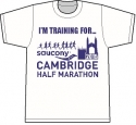 Women's Cambridge Half marathon Training Tech Tee