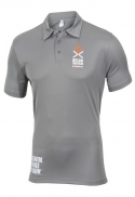 SALE 30% OFF - Outlaw Half -  Mens Grey Polo Shirt