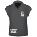 SALE 30% OFF - Outlaw Triathlon - Womens Black Polo Shirt