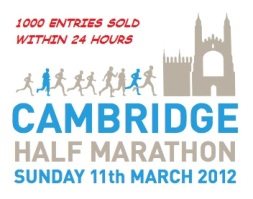 Cambridge Half Marathon - 1000 ENTRIES SOLD